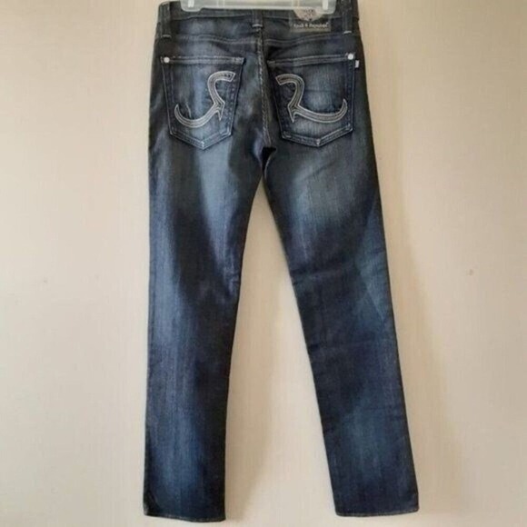 Rock‎ Republic Jeans Sz 32 inseam 34 Tall Straight Leg 90s Y2K 2000s - Picture 1 of 10